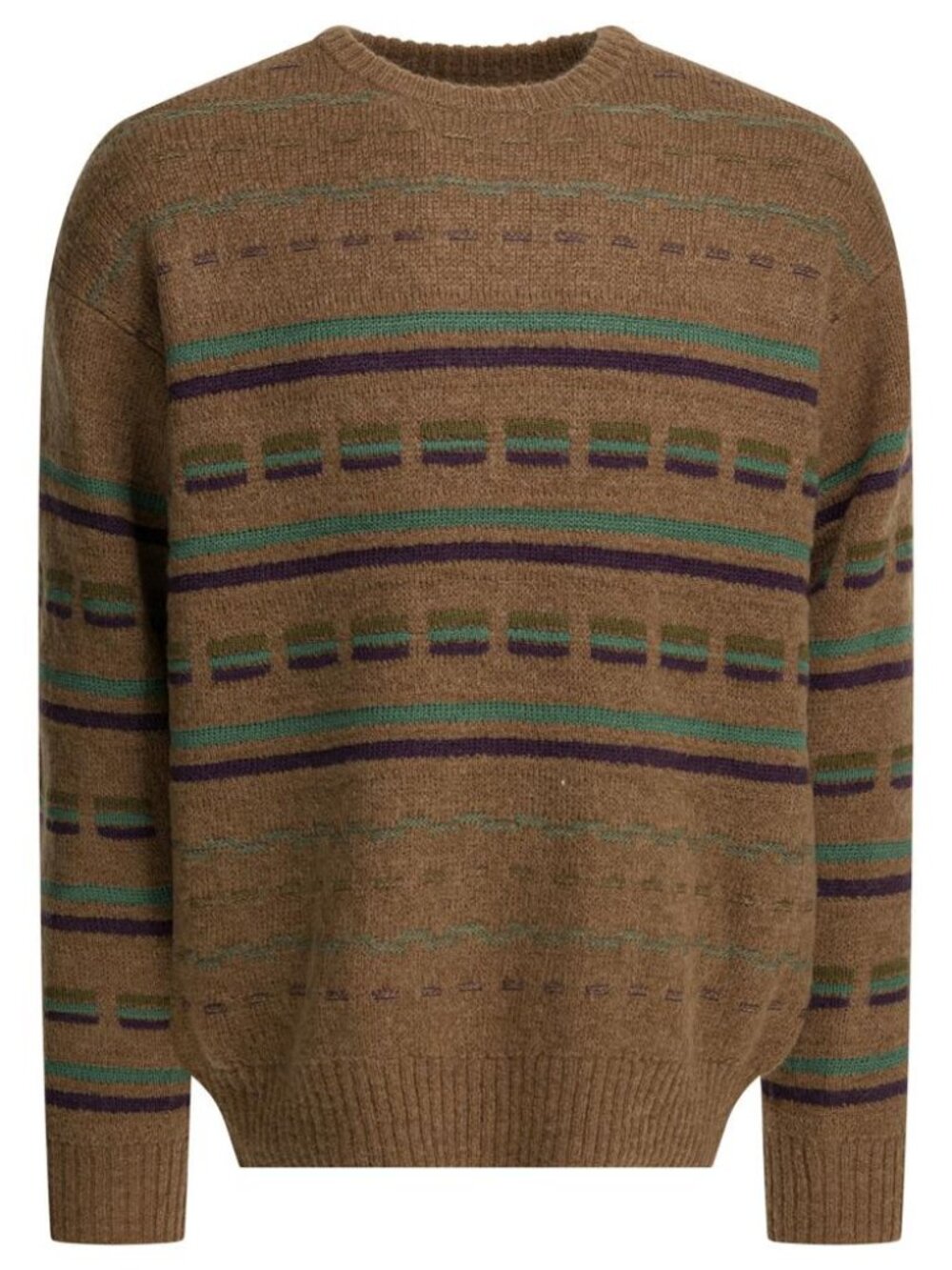 Beams Plus Wool-Blend Crewneck Sweater Tag Size L Men